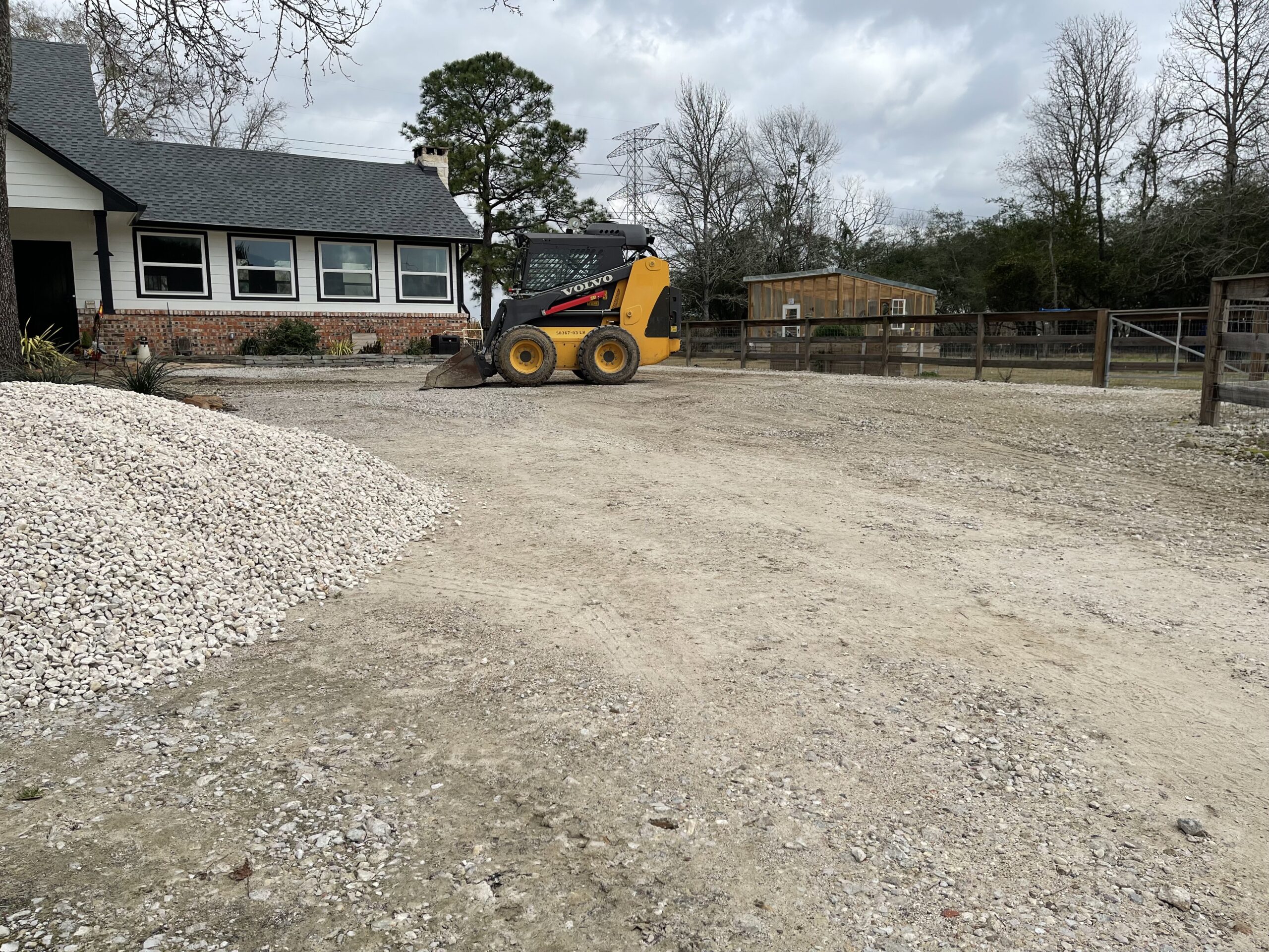 Site Preparation work at Pasadena, TX jobsite