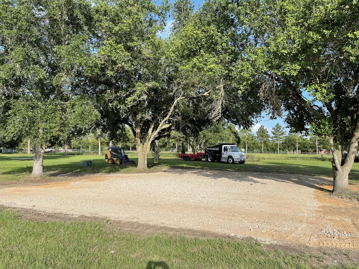 Grading and Leveling results in Pasadena, TX area